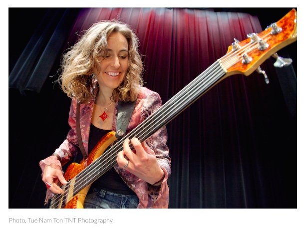 Women in Music: Ariane Cap - Bassist, Educator, Author, Blogger–