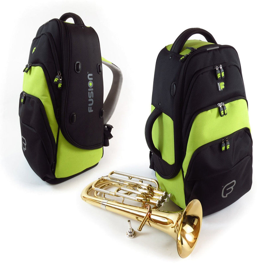 Baritone Horn Case by Fusion Bags with Baritone Horn showing