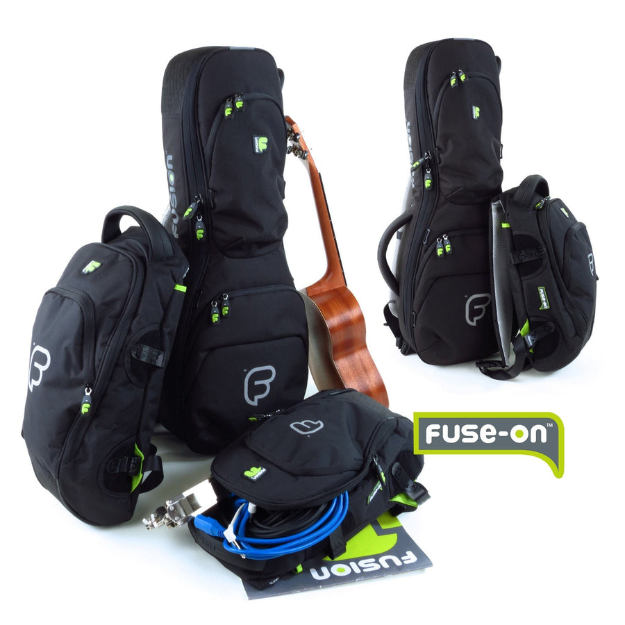 Gig Bag for Urban Baritone/Bass Ukulele, Ukulele Gig Bags,- Fusion-Bags.com
