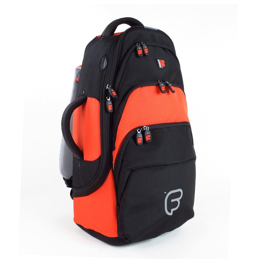 Premium Baritone Horn Gig Bag Case in orange Fusion Bags - Premium Baritone Horn Bag - Fusion-Bags.com