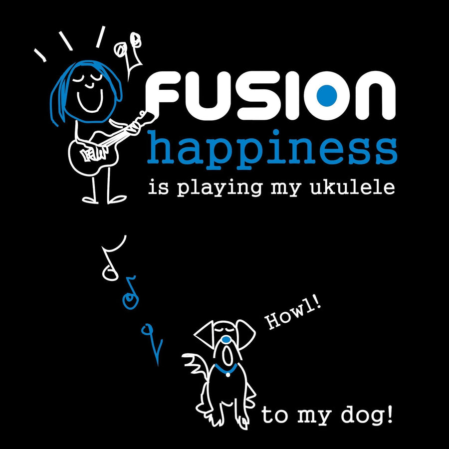 Gig Bag for T-Shirt Dog Ukulele, Promotional,- Fusion-Bags.com - T-Shirt Dog Ukulele - Fusion-Bags.com