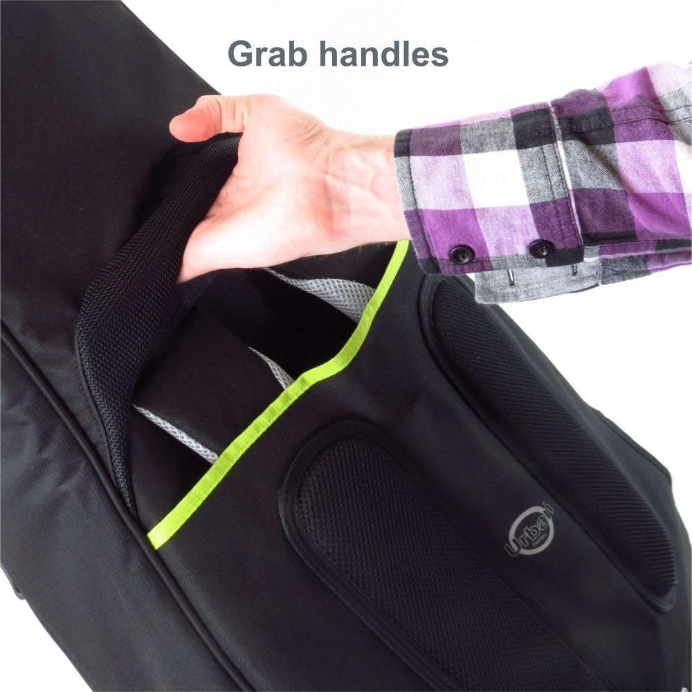 Double Guitar Bag for Acoustic and Electric Guitars Fusion Bags