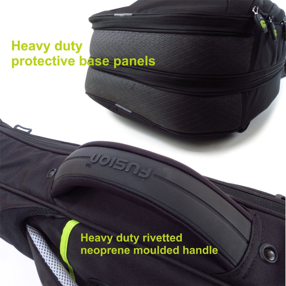 Double Guitar Bag for Acoustic and Electric Guitars | Fusion Bags