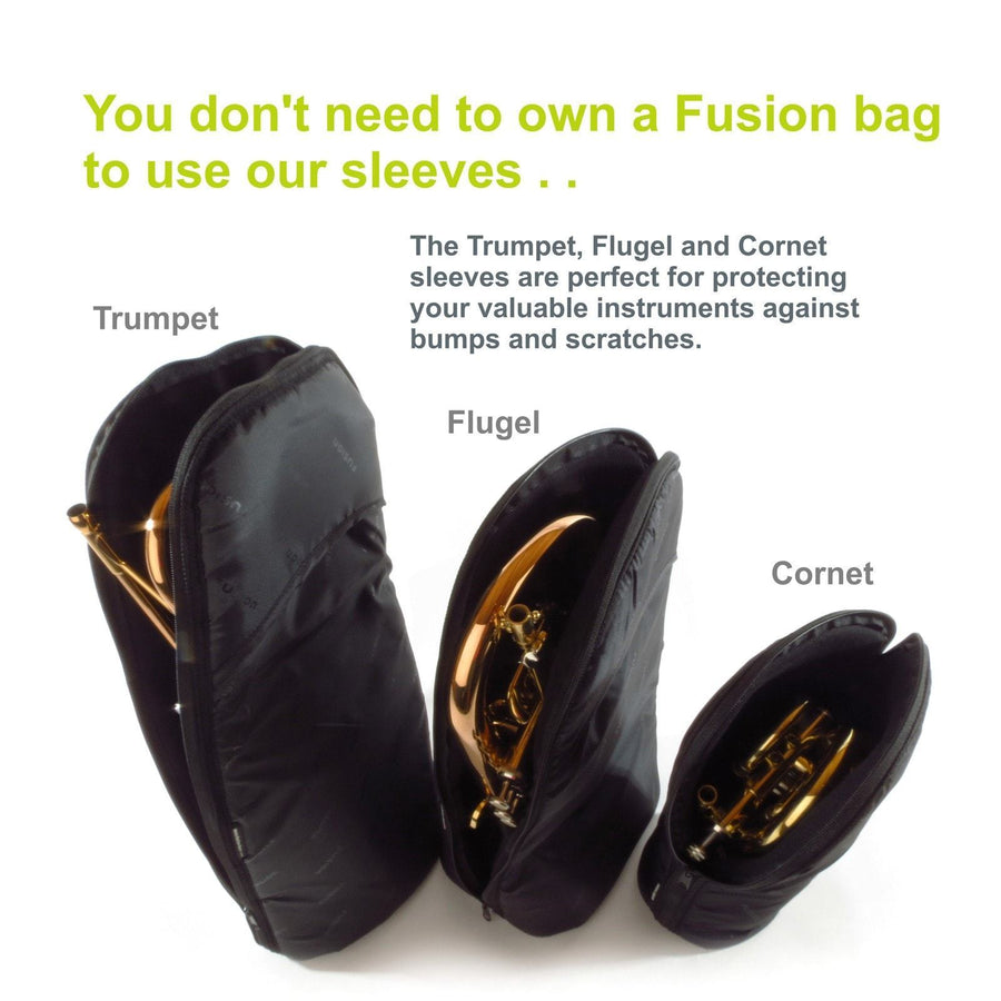 Gig Bag for Flugelhorn Sleeve, Brass Gig Bags,- Fusion-Bags.com - Flugelhorn Sleeve - Fusion-Bags.com