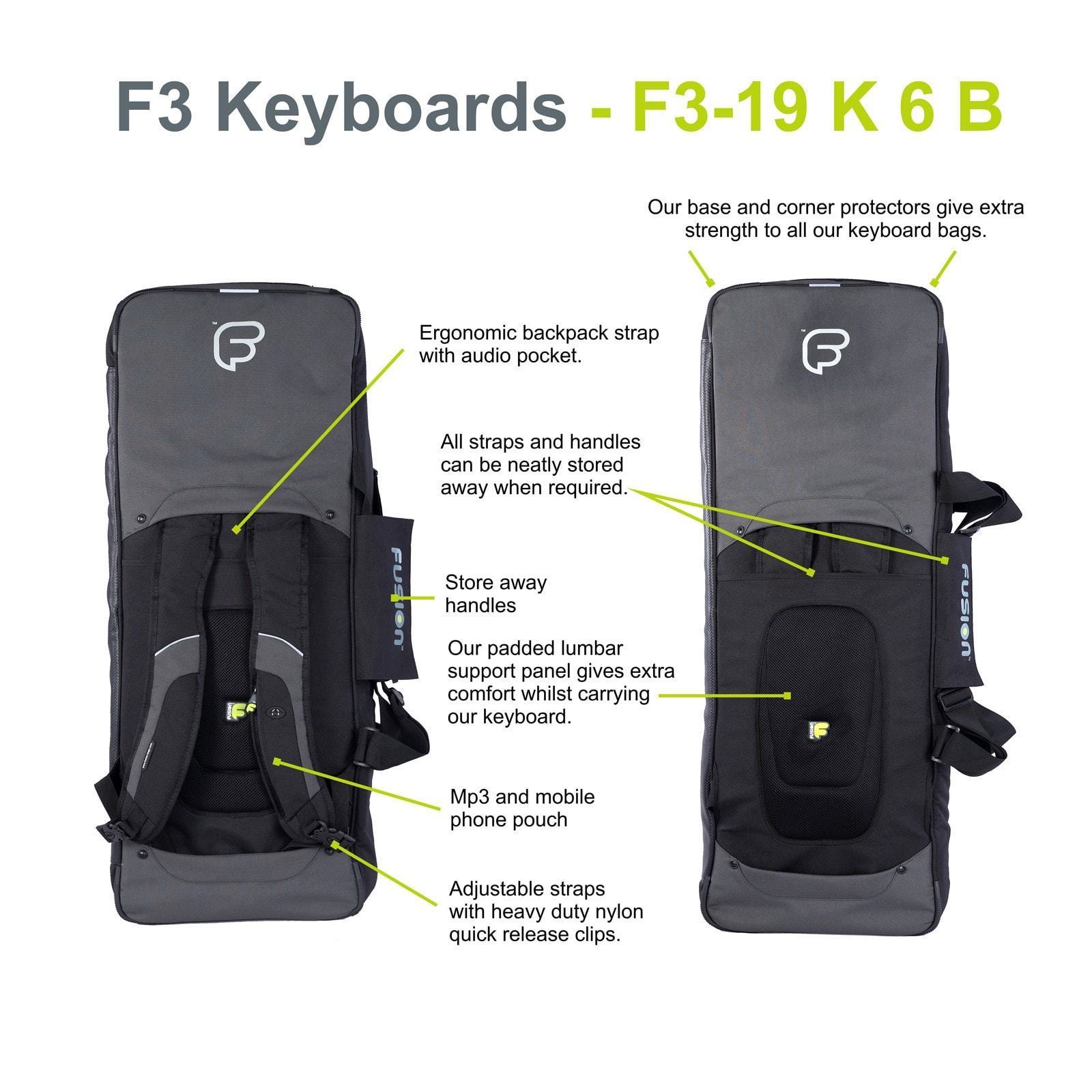 Keyboard 6176 key Gig Bag Keyboard 6176 key Case Fusion Bags