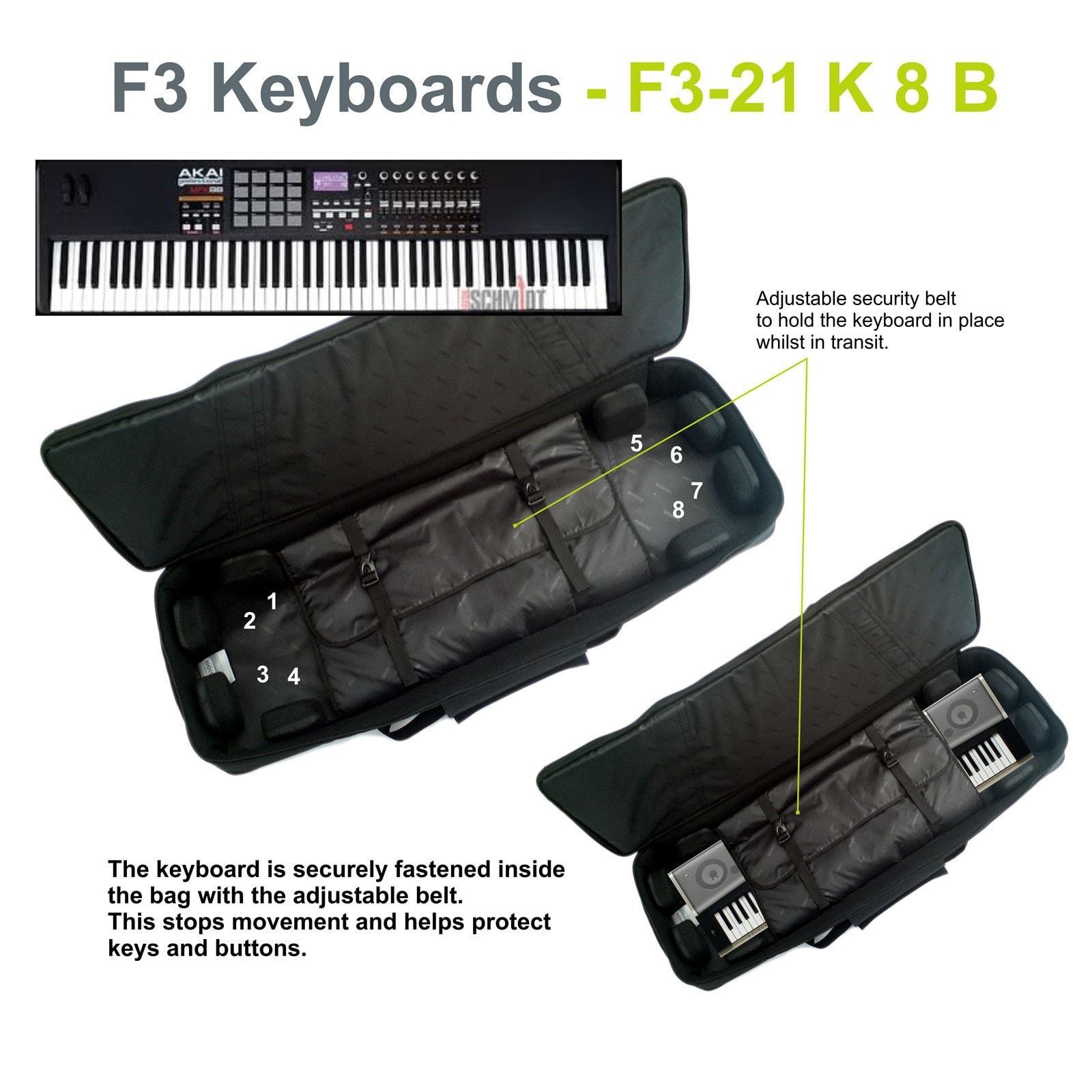 Keyboard 7688 key Gig Bag Keyboard 7688 key Case Fusion Bags