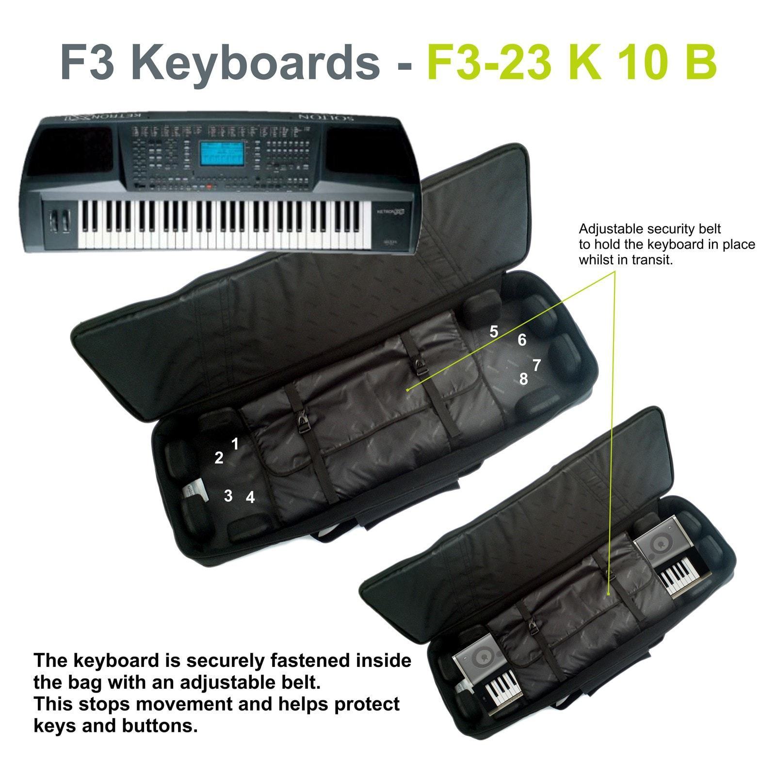 Keyboard 61-76 key Gig Bag | Keyboard 61-76 key Case | Fusion Bags