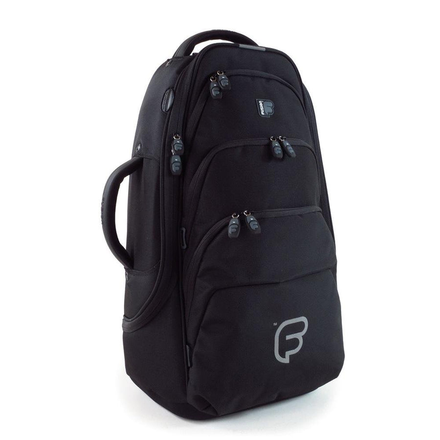 Baritone Horn Case Gig Bag in black by Fusion Bags - Premium Baritone Horn Bag - Fusion-Bags.com