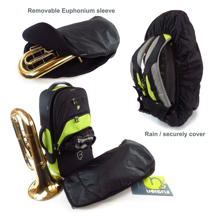 Gig Bag for Premium Euphonium Bag, Brass Gig Bags,- Fusion-Bags.com - Premium Euphonium Bag - Fusion-Bags.com