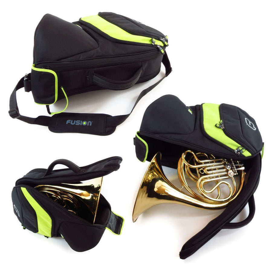 Gig Bag for Premium French Horn (Fixed Bell), Brass Gig Bags,- Fusion-Bags.com - Premium French Horn (Fixed Bell) Bag - Fusion-Bags.com