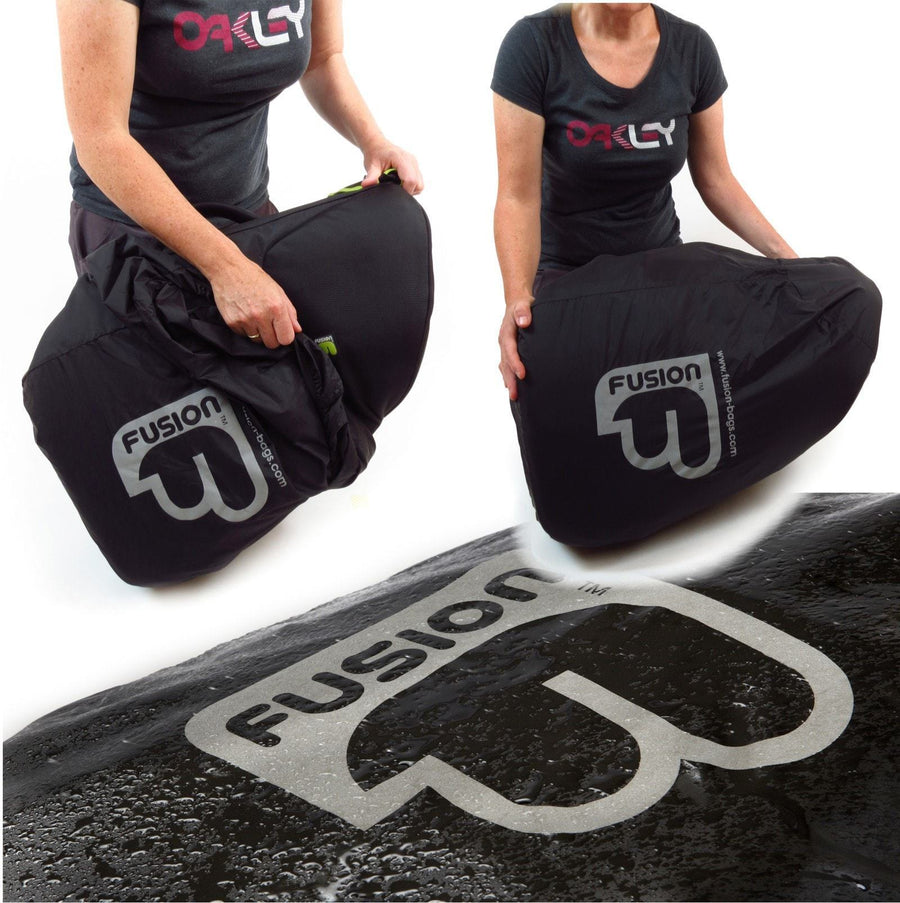 Jacquard Logo Velcro Pouch