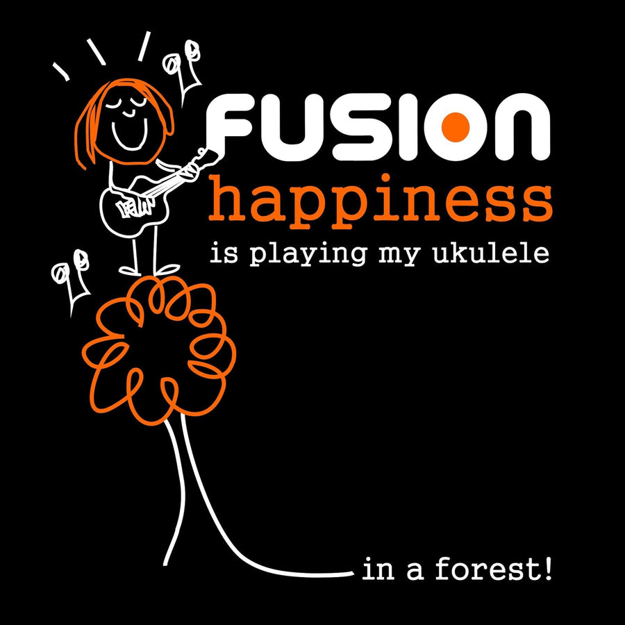 Gig Bag for T-Shirt Forest Ukulele, Promotional,- Fusion-Bags.com - T-Shirt Forest Ukulele - Fusion-Bags.com