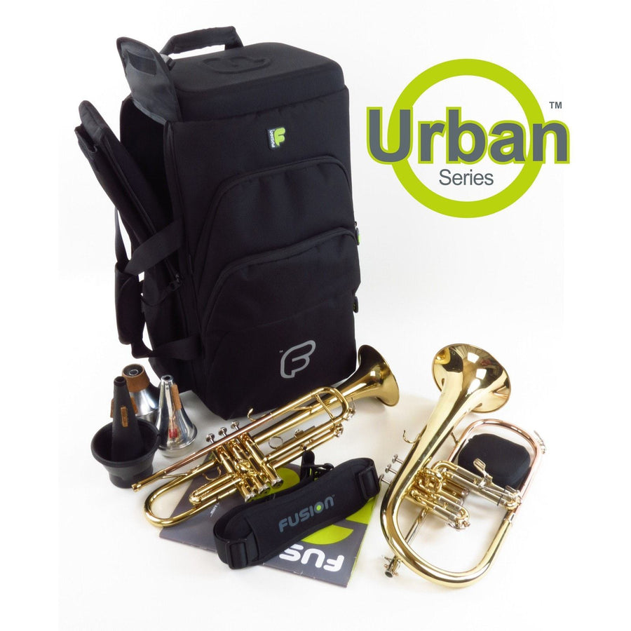 Gig Bag for Urban Triple Trumpet, Brass Gig Bags,- Fusion-Bags.com - Urban Triple Trumpet Bag - Fusion-Bags.com